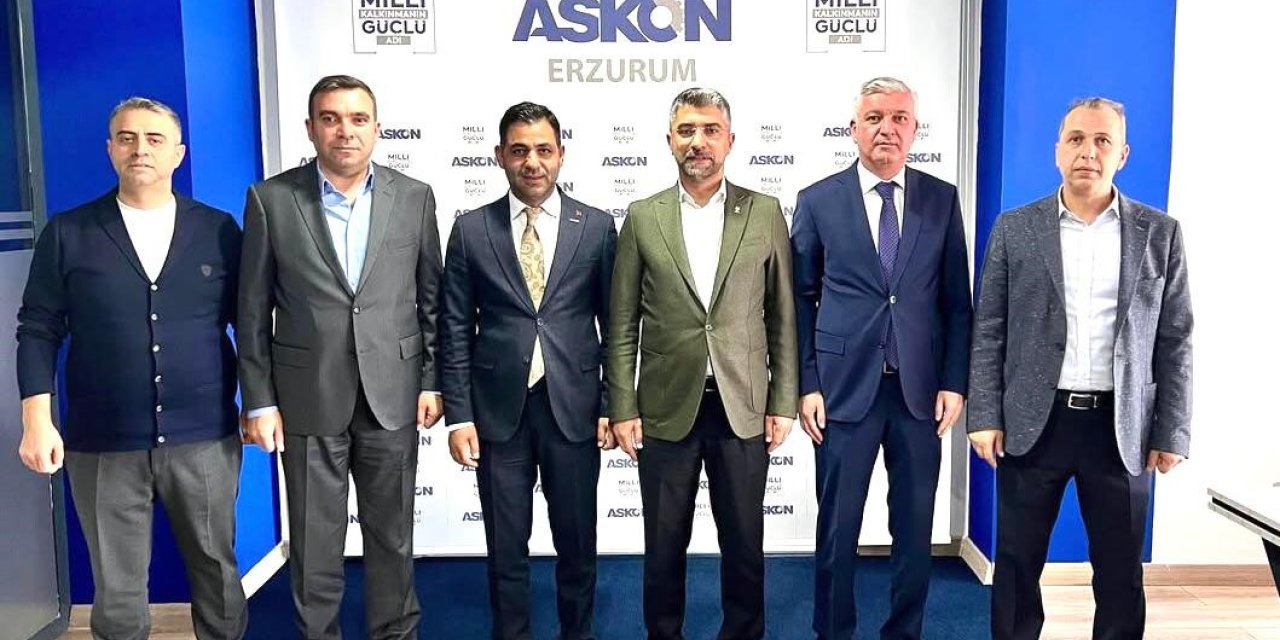 AK Parti İl Başkanı Av. Küçükoğlu’ndan Erzurum ASKON’a ziyaret
