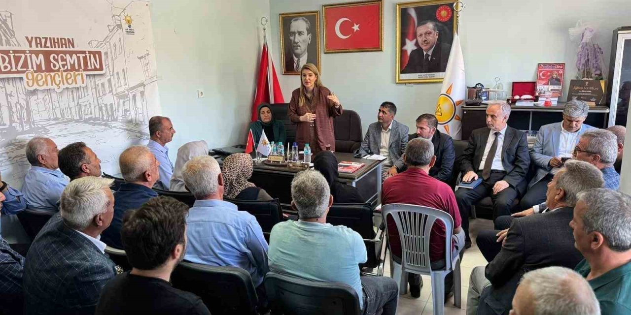 Yazıhan’da dayanışma mesajı