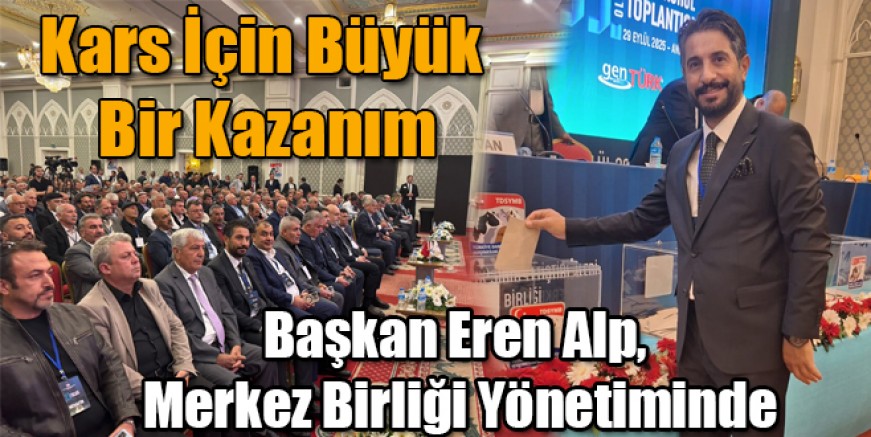 Eren Alp, Türkiye Damızlık Yetiştiricileri Merkez Birliği Yönetiminde: Kars’ın Gururu