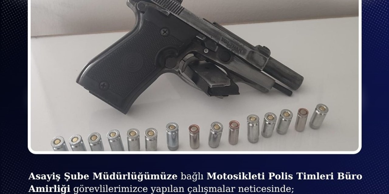 Bingöl’de tabanca ele geçirildi