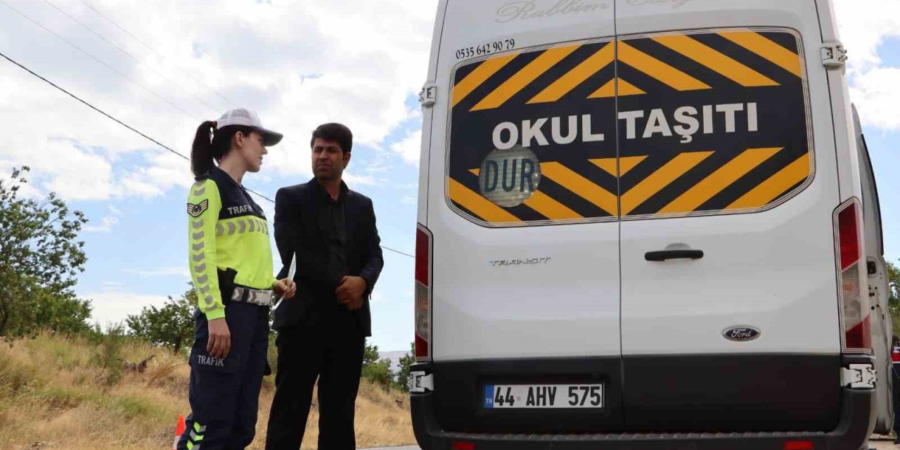 Malatya’da okul servislerine sıkı denetim