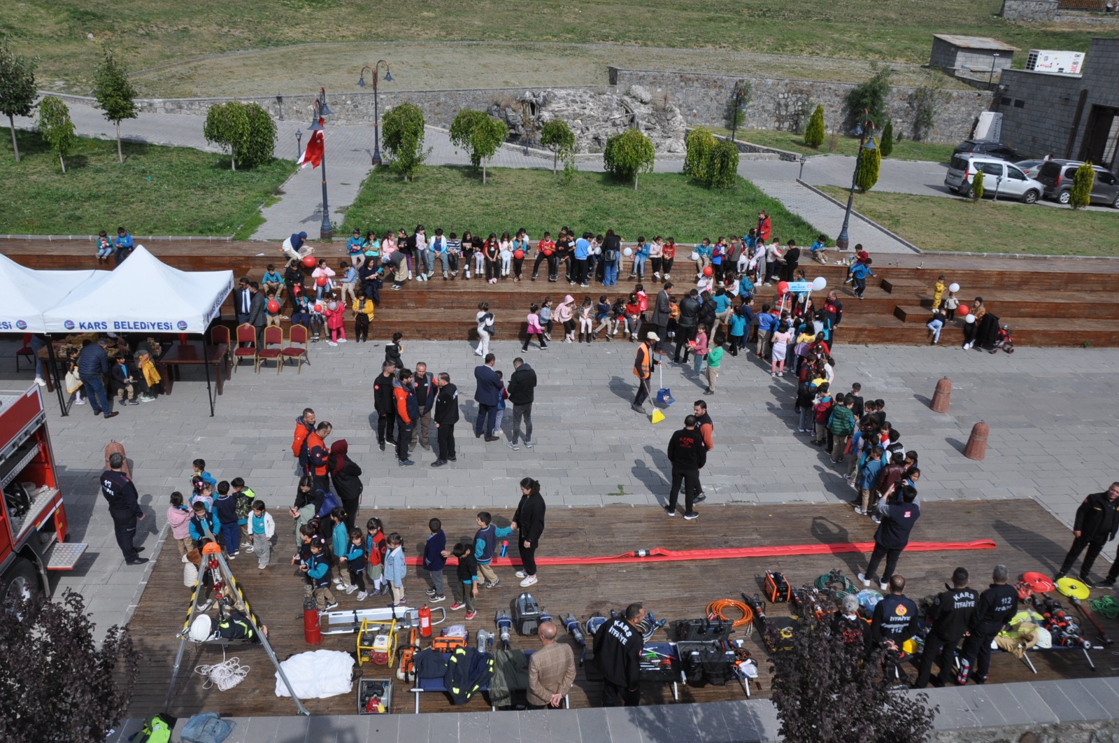 Kars'ta İtfaiye Haftası bu yıl unutuldu