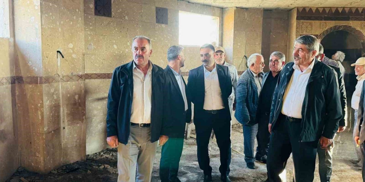 Patnos’ta seyir tepesi çalışmaları yerinde incelendi