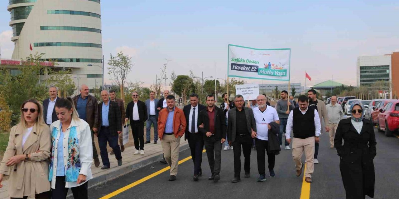 Erzurum’da sağlıklı yaşam mesajı