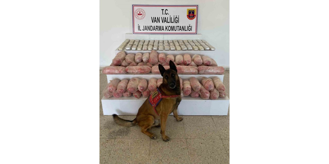 Van’da 67 kilo uyuşturucu ele geçirildi