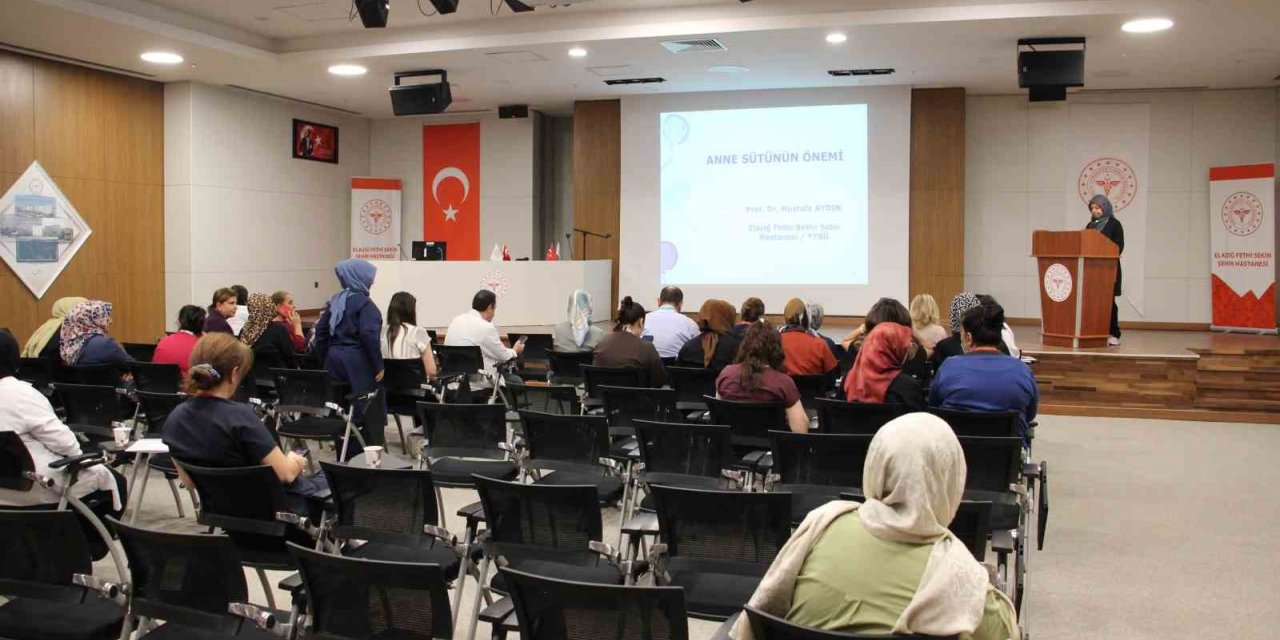 Elazığ’da anne sütünün önemi ele alındı