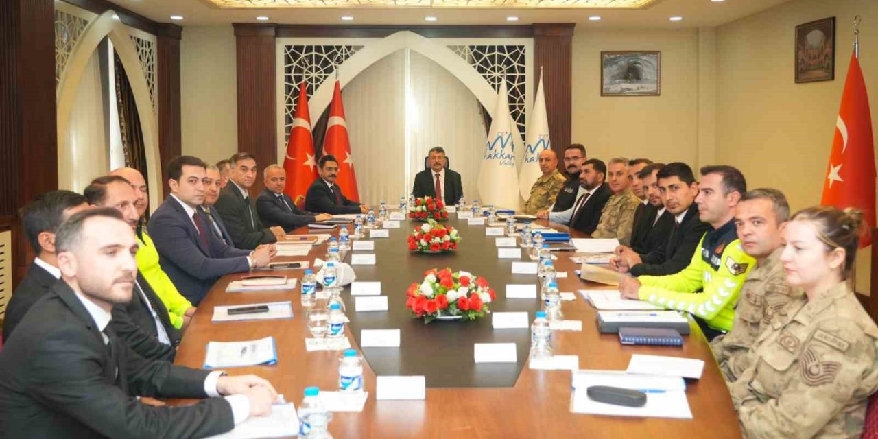 Hakkari’deki suç olaylarında düşüş yaşandı