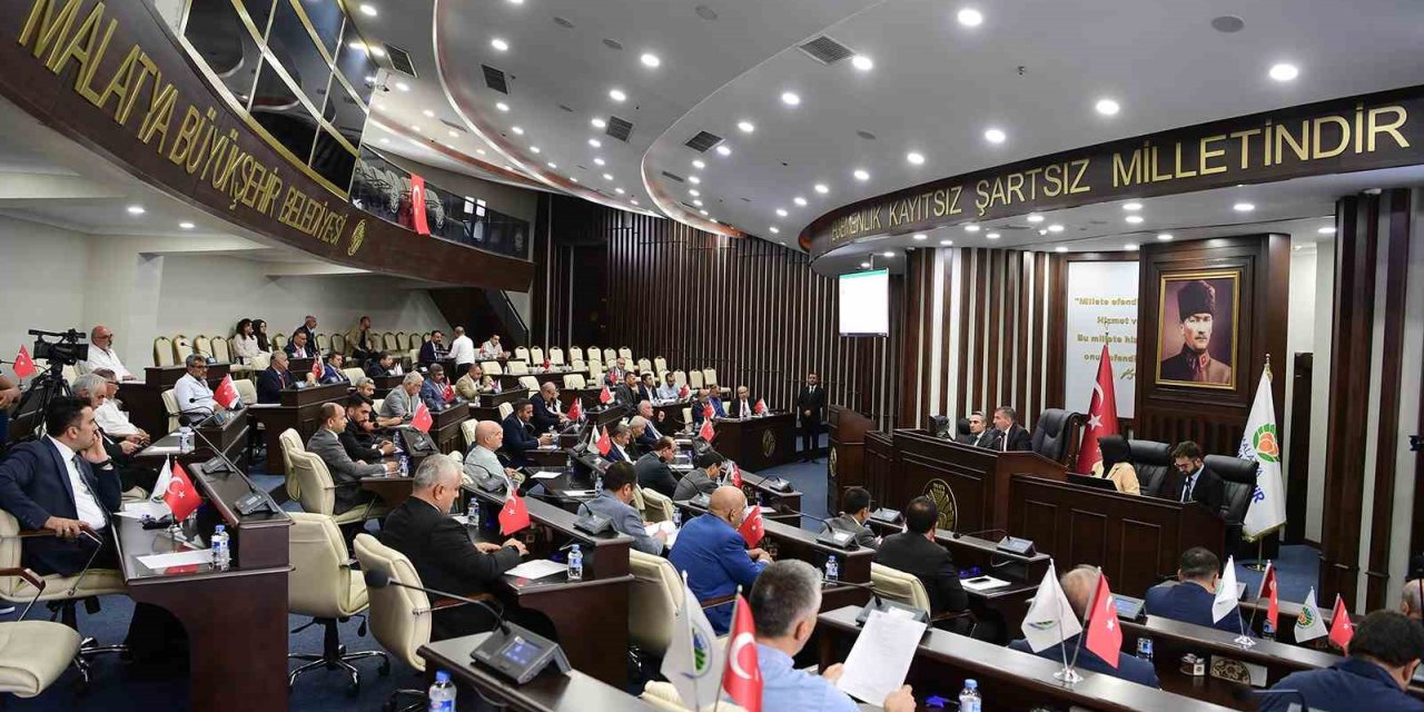 Malatya Büyükşehir Meclisi’nden Filistin’e destek