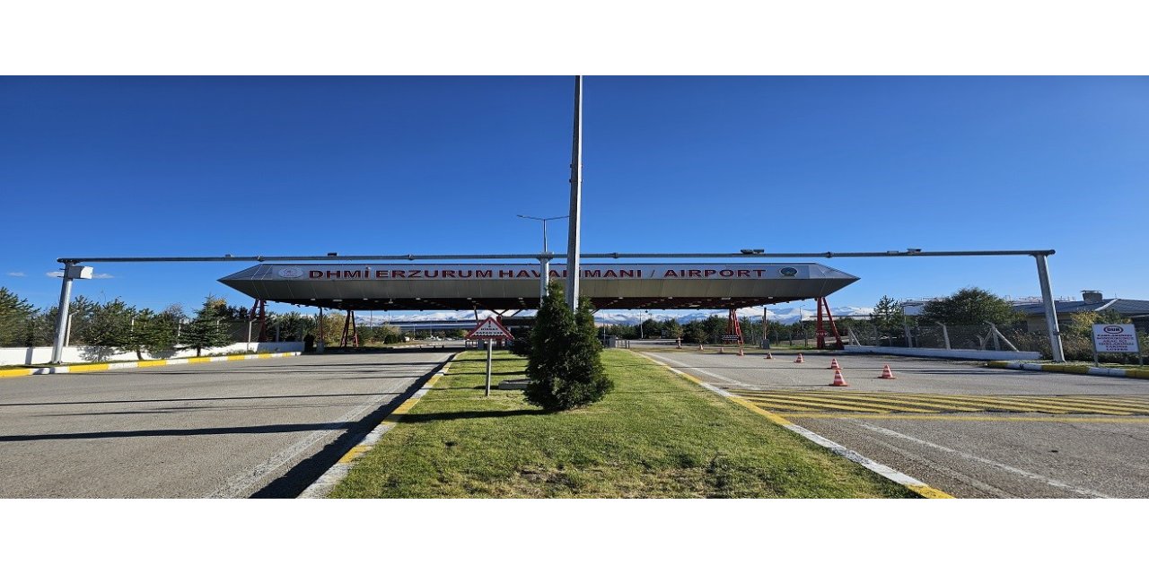 Eylül ayında Erzurum Havalimanı’nda 101 bin 980 yolcuya hizmet verildi