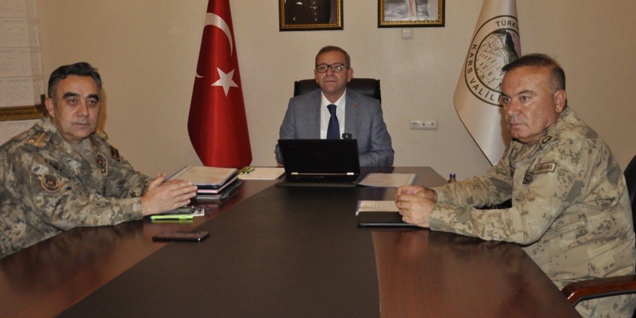 Kars’ta asayiş ve güvenlik toplantısı yapıldı