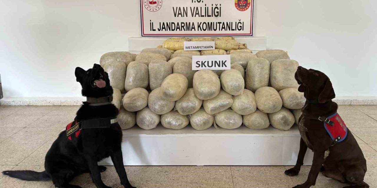 Van’da 106 kilo uyuşturucu ele geçirildi