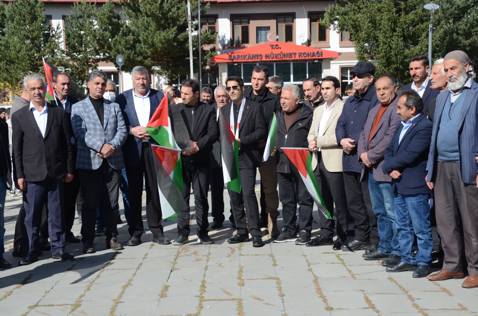 Sarıkamış’tan Gazze’ye Selam Yürüyüşü düzenlendi
