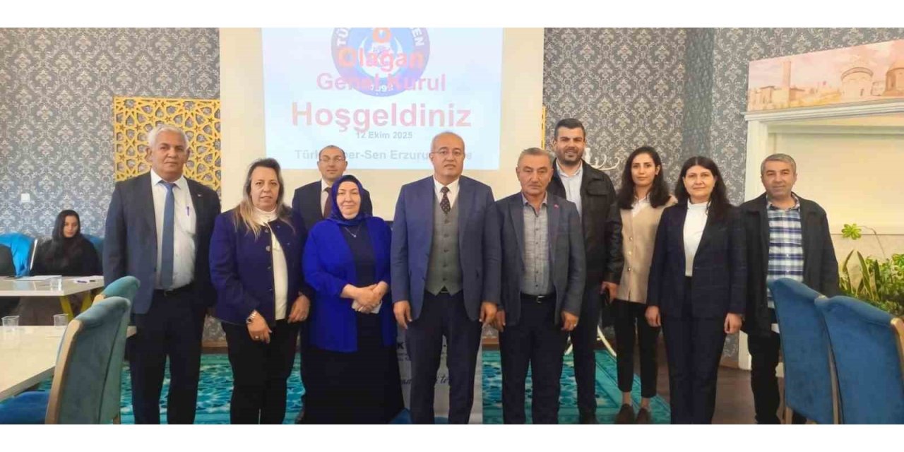 Türk Haber-Sen Erzurum Şubesi’nde ilk kadın başkan dönemi