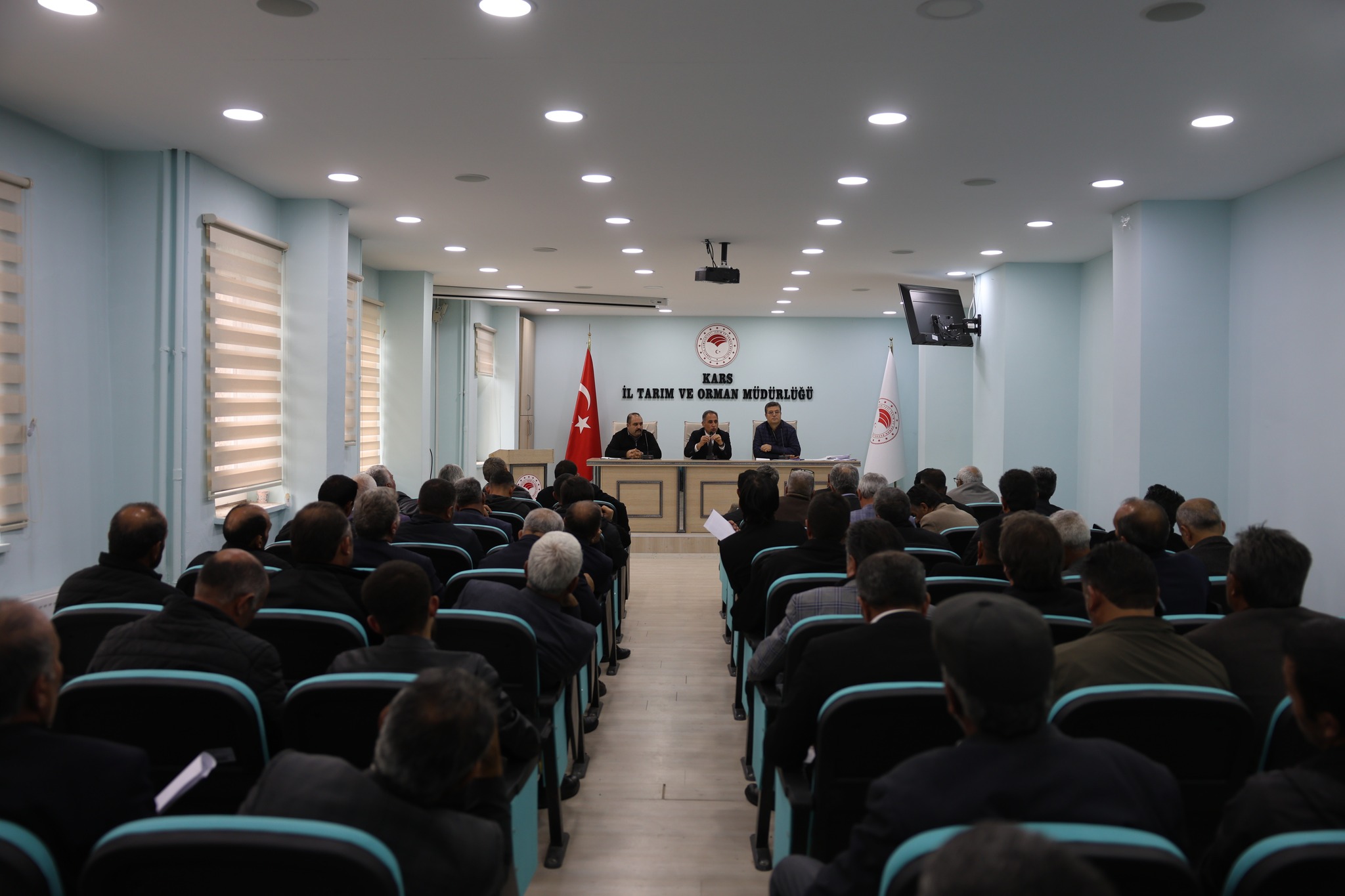 Genel Tarım Sayımı kapsamında muhtarlara bilgilendirme toplantısı düzenlendi