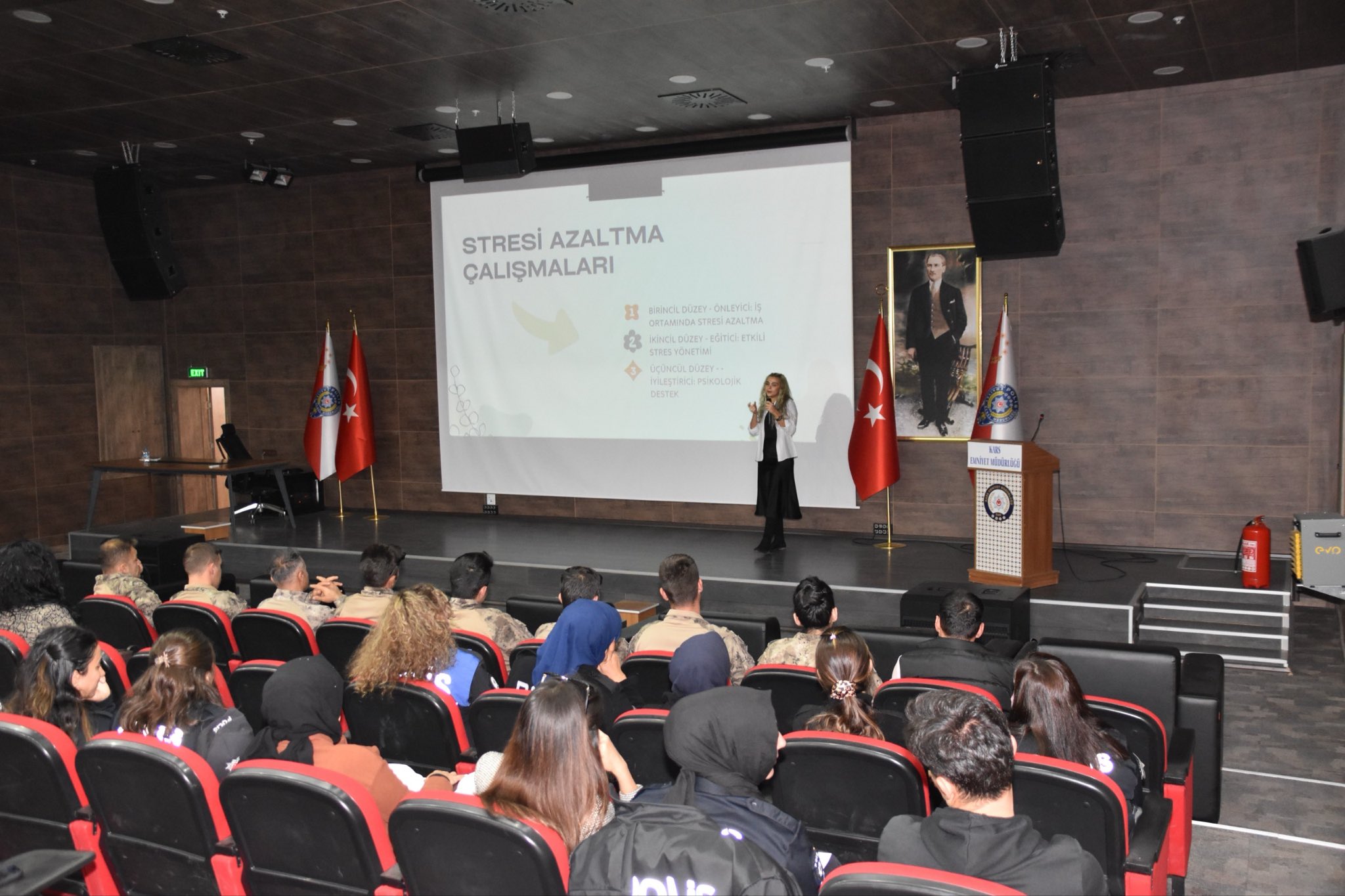 Kars emniyet personeline ‘Psikolojik İlk Yardım’ eğitimi verildi