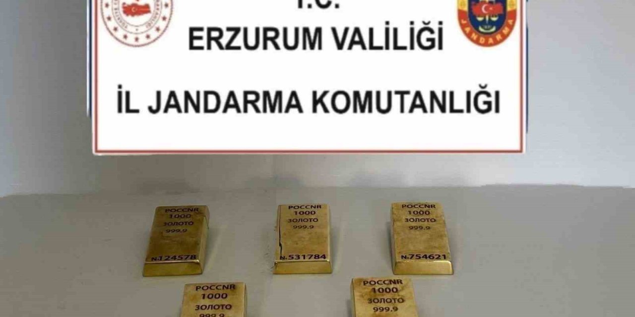 Horasan’da altın operasyonu