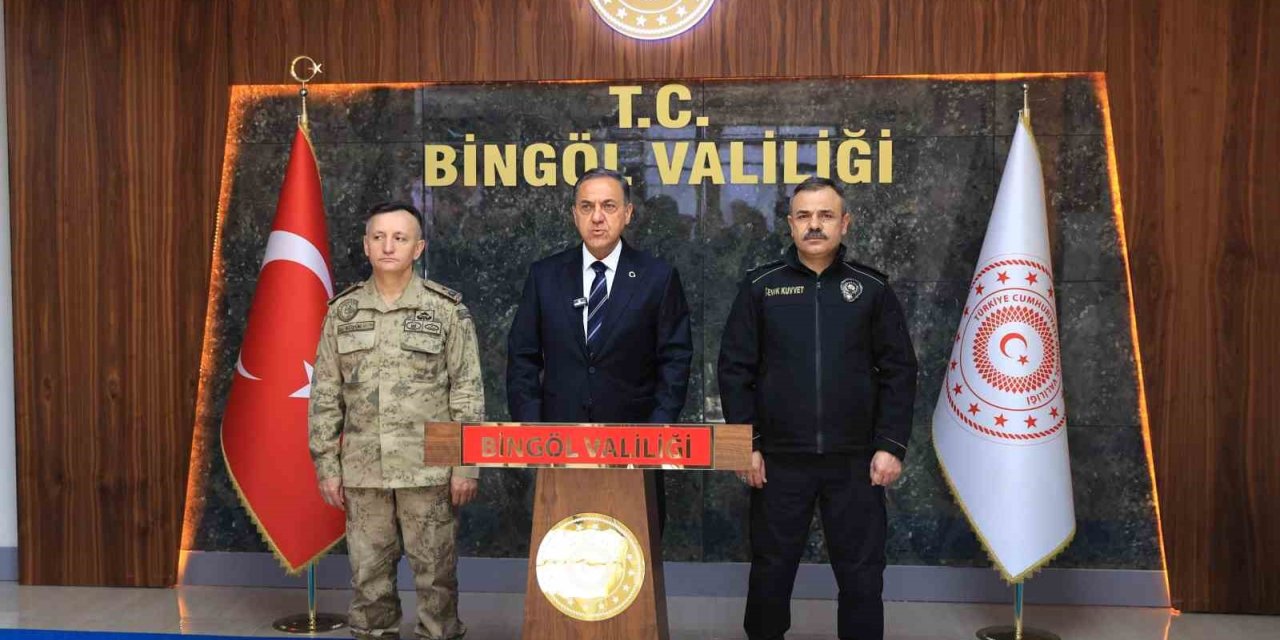 Bingöl’de suç oranlarında düşüş, tutuklamalarda artış
