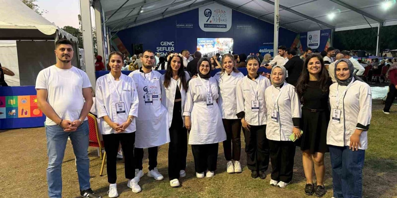 BEÜ öğrencileri Adana Lezzet Festivalinden üç dereceyle döndü