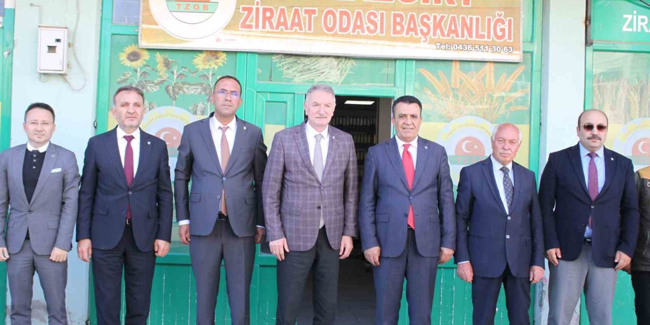 TMO Genel Müdürü Güldal, Malazgirt’te incelemelerde bulundu