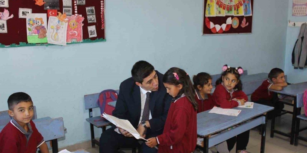 Kaymakam Erdoğan’dan okul ziyaretleri