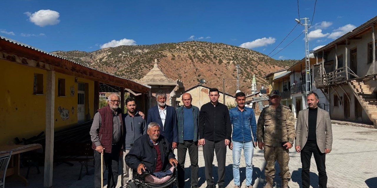 İliç Kaymakamı Sirkeci, köylerde incelemelerde bulundu