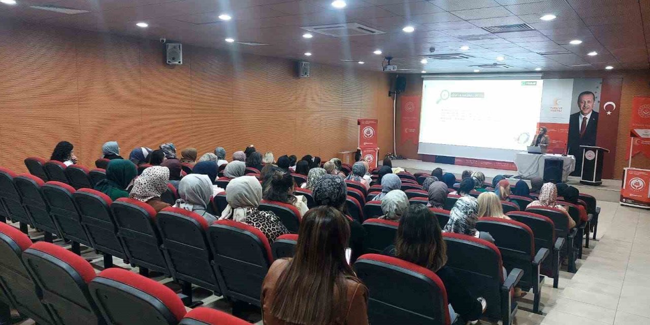 Elazığ’da kadınlara yönelik madde bağımlılığı eğitimi