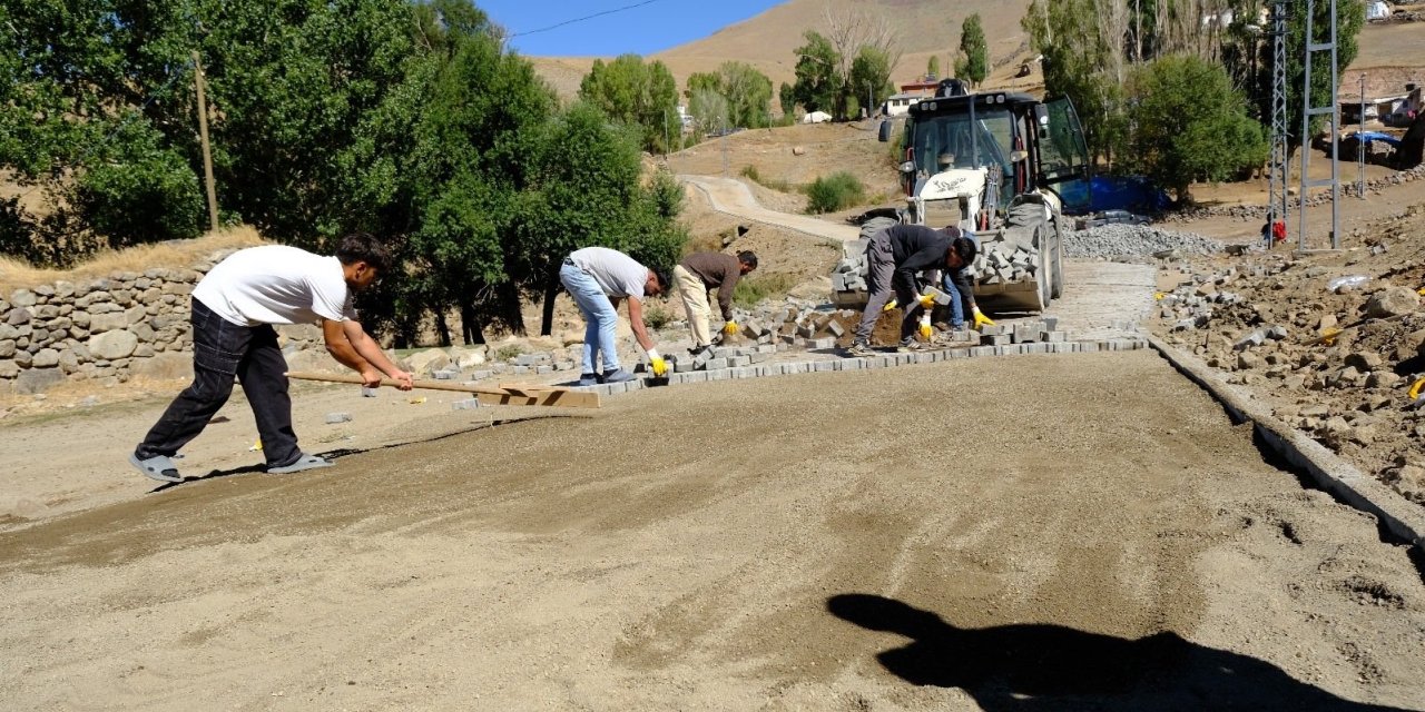 Ağrı’da Karlıca ve Bozkaş köy yollarında çalışmalar tamamlandı