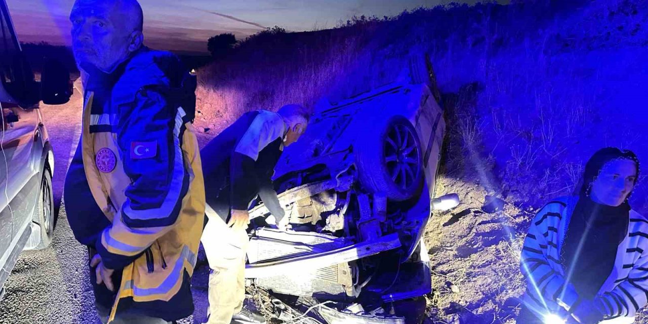 Tunceli’de trafik kazası: 1 yaralı