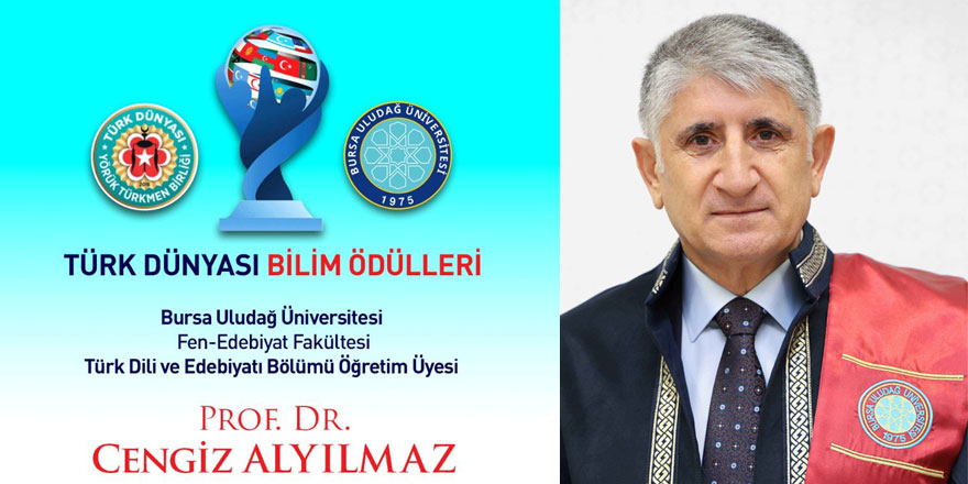 Karslı Prof. Dr. Cengiz Alyılmaz’a “Türk dünyası bilim ödülü”