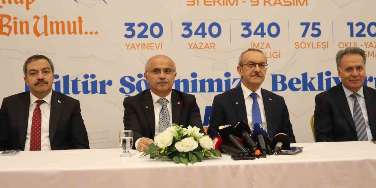 Malatya’da 11. Kitap Fuarı için geri sayım başladı