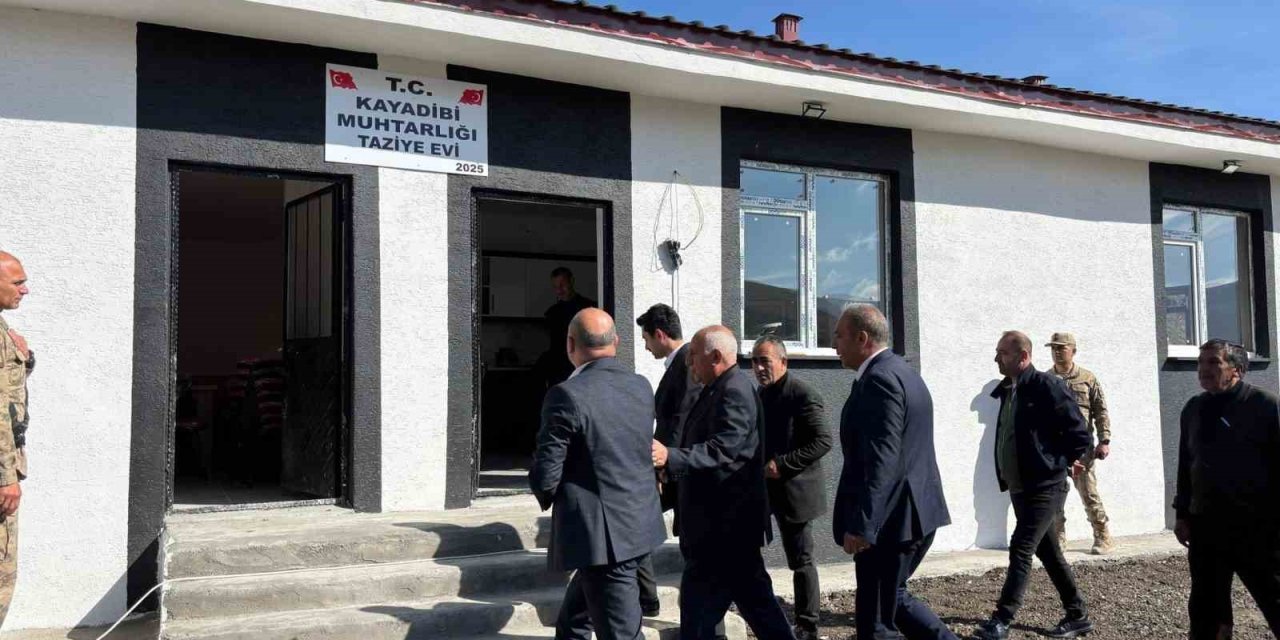 Susuz’da Taziye Evi’nin açılışı yapıldı