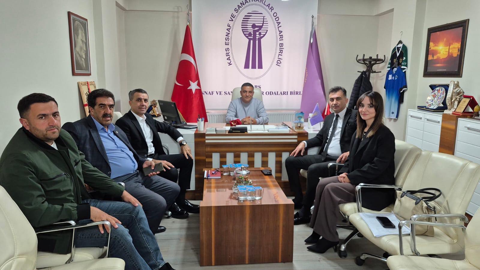 Kars ESOB Başkanı Bakırhan: “Esnafımızın finansmana erişimini kolaylaştırmak için çalışıyoruz”