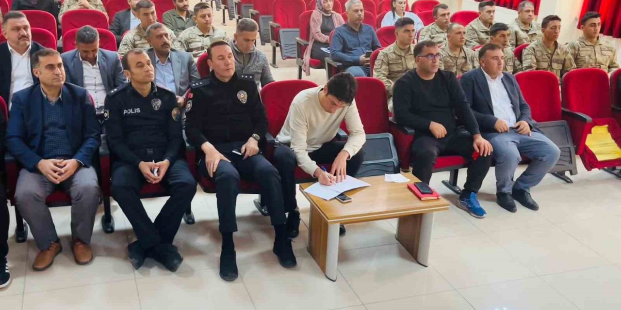 Alacakaya’da Türkiye afet müdahale planı toplantısı