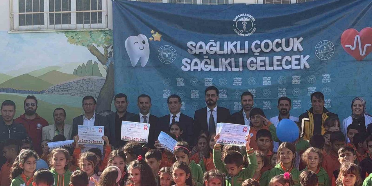‘Sağlıklı Çocuk, Sağlıklı Gelecek’ programı renkli görüntüler oluşturdu