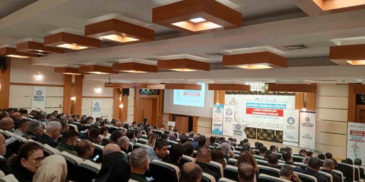 Malatya’da göçün kamu kurumlarına etkileri ele alındı