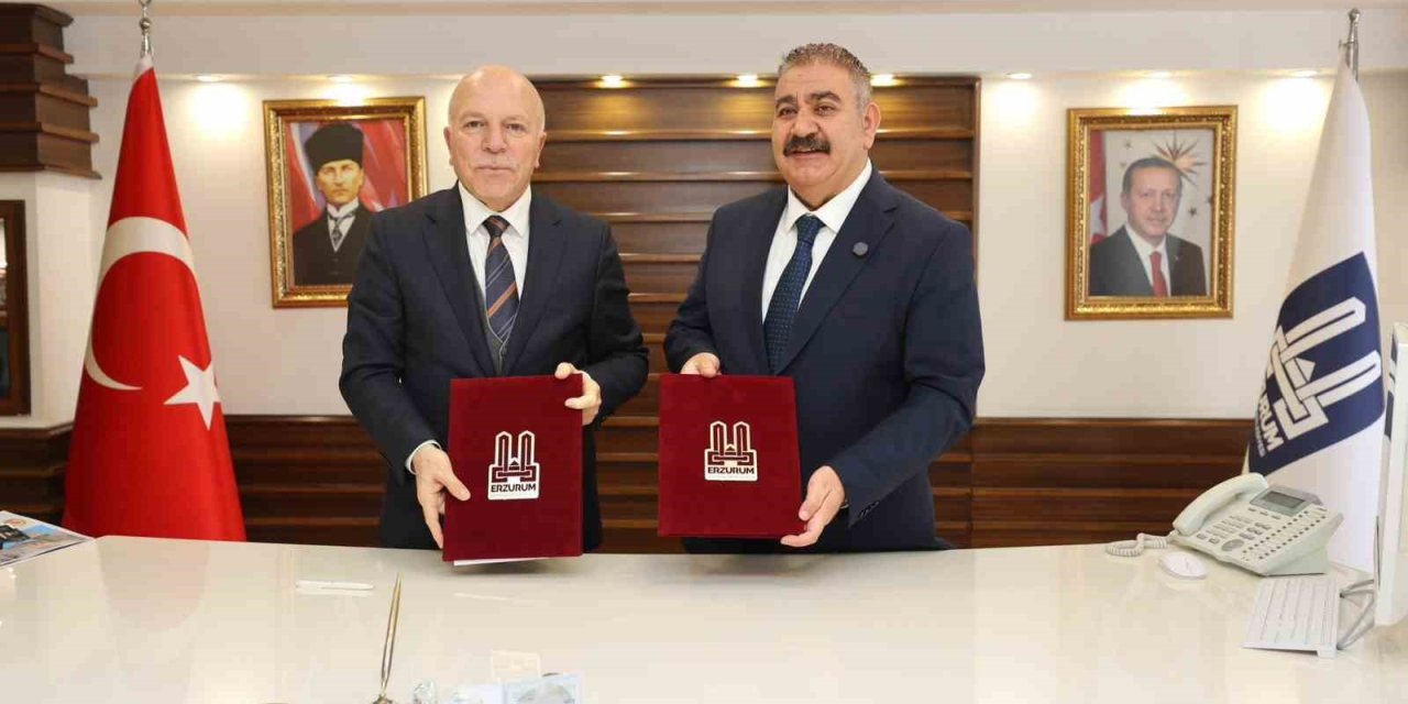 Büyükşehir ve Palandöken arasında iş birliği protokolü