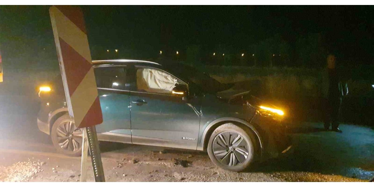 Elazığ’da trafik kazası: 2 yaralı