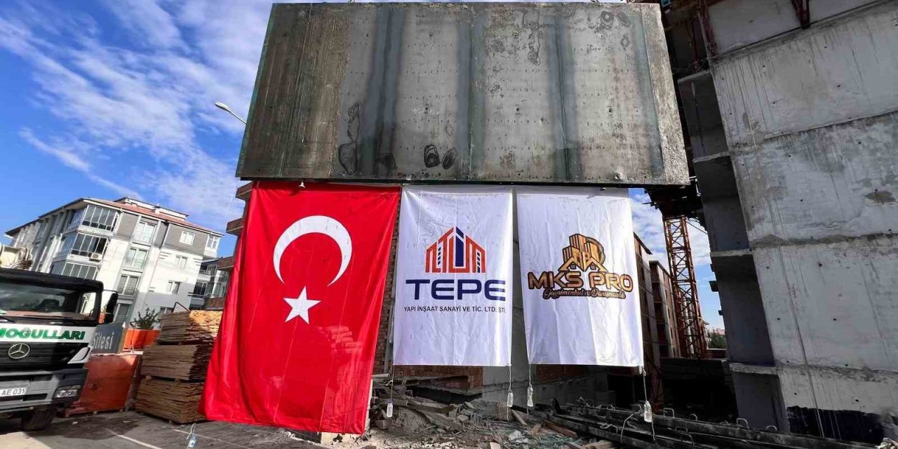 Malatya Güven Sitesi’nde beton işleri tamamlandı