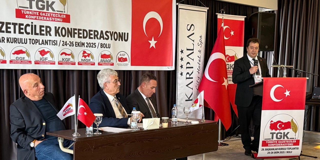 DAGC Başkanı Türkez, TGK Başkanlar Kurulu’nda konuştu