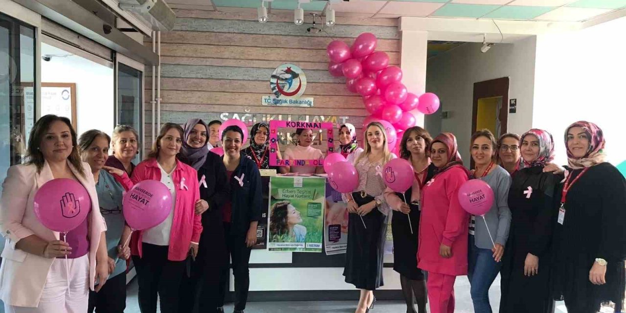 Elazığ’da meme kanseri farkındalık etkinliği