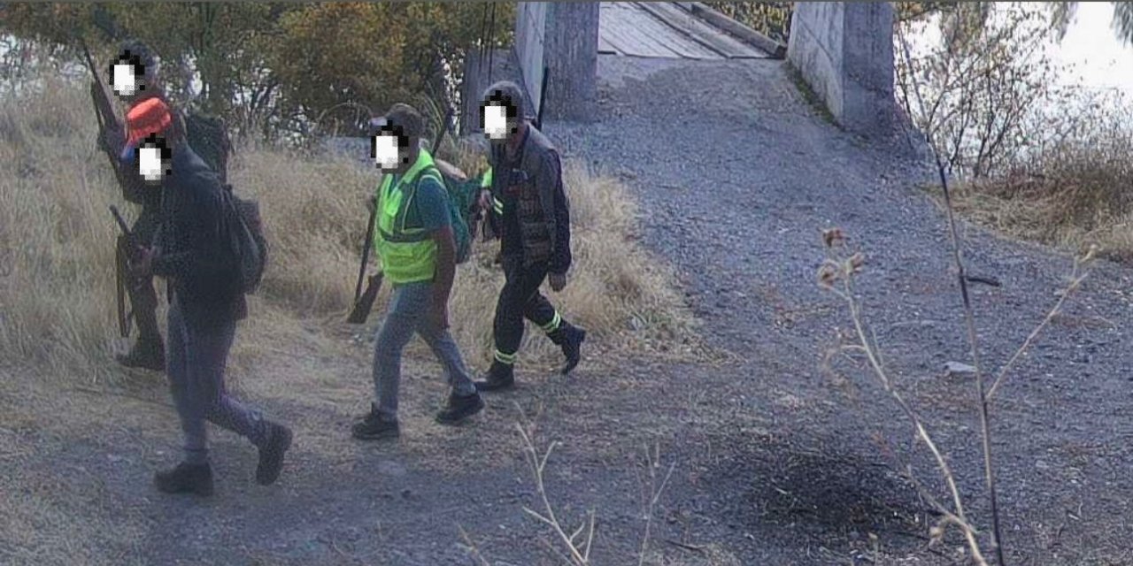 Tunceli’de usulsüz av yapan 11 şahsa 88 bin lira ceza