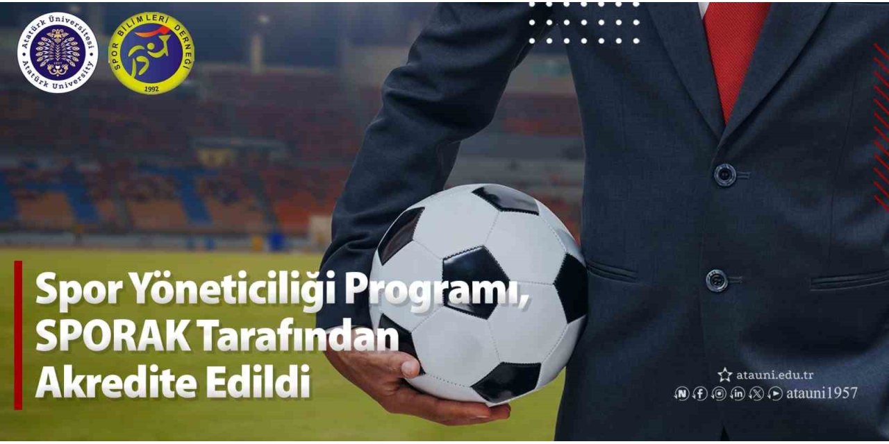 Spor yöneticiliği programı, Sporak tarafından akredite edildi