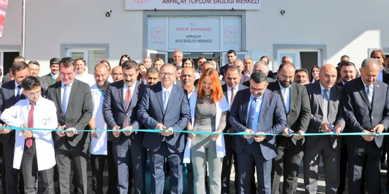 Arpaçaylılar yeni Sağlık Merkezi’nde hizmet alacak