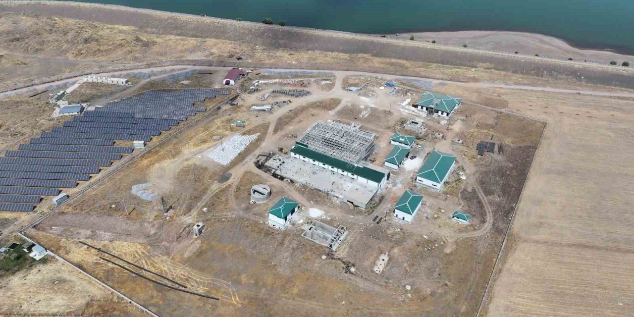 Patnos İçmesuyu Arıtma Tesisinde çalışmalar hızla sürüyor