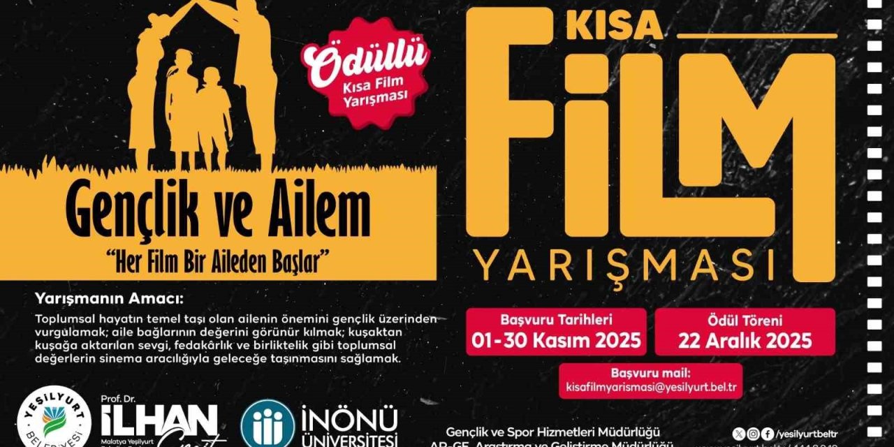 Belediyeden Aile Yılı’na özel kısa film yarışması