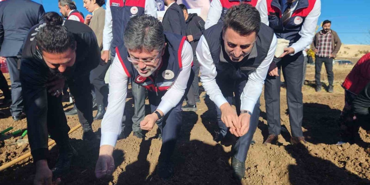 Bakan Yumaklı, Tunceli’de dağ sarımsağı ekti, balık yetiştiricileriyle bir araya geldi