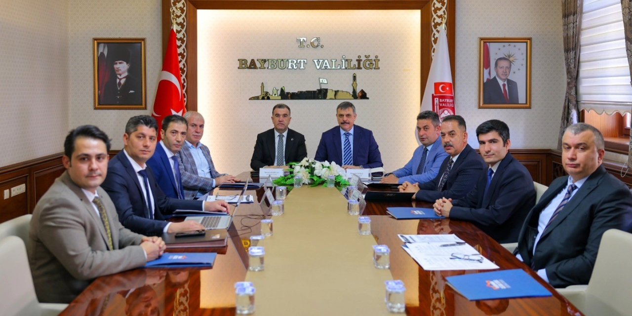 KUDAKA yönetimi Bayburt’ta toplandı