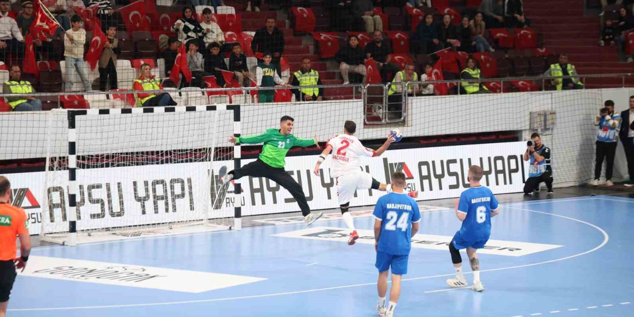 A Milli Hentbol Erkek Milli Takımı, Güney Kıbrıs Rum Kesimi’ni yenerek ikinci tura yükseldi