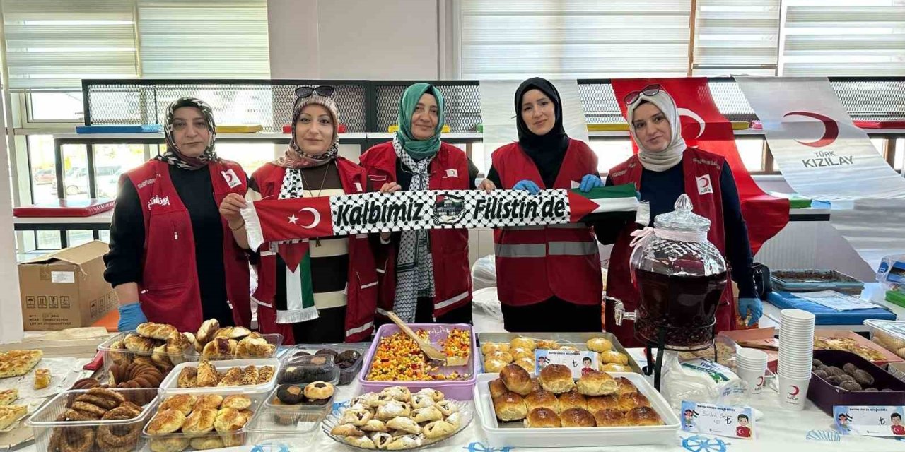 Atatürk Üniversitesi Özel Vakıf Okullarından Filistin’e destek