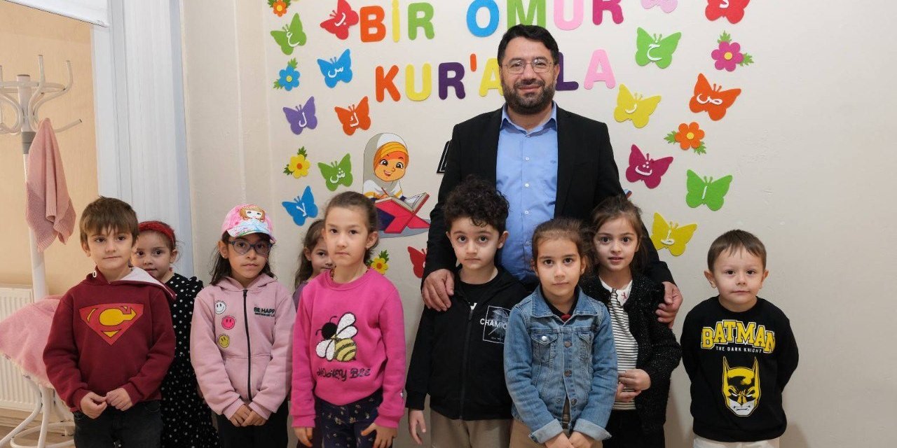 Müftü Fakirullahoğlu’ndan Kuran Kurslarına ziyaret